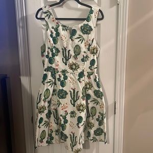 Eva Rose cactus dress